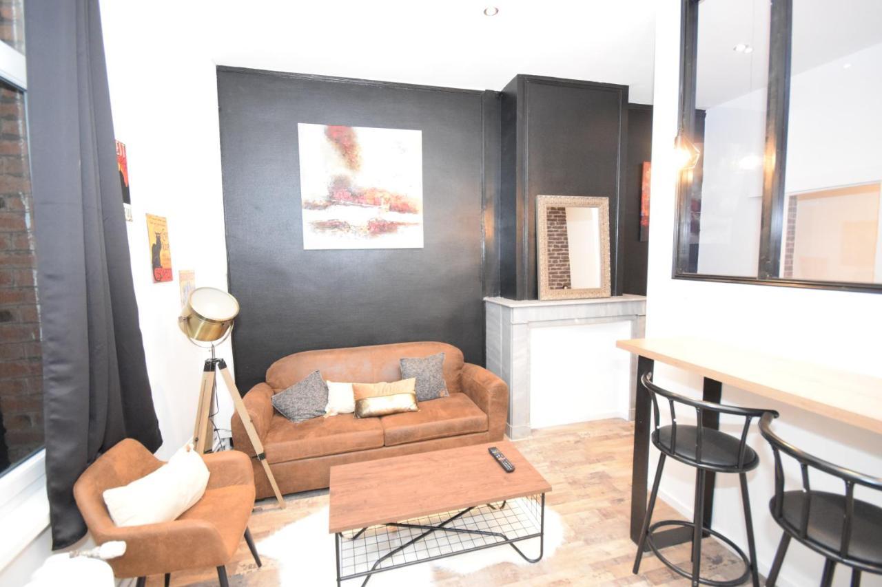 Lerelaisdodile11 - Bel Appart Chic Indust - Hypercentre - Tram Valenciennes Exterior foto
